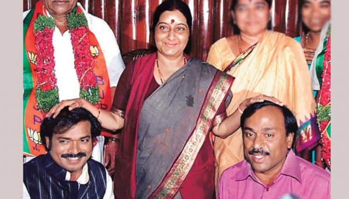 Sushma Swaraj&#039;s favourite Bellary brothers are back in BJP, tweets Congress  Somashekar Reddy