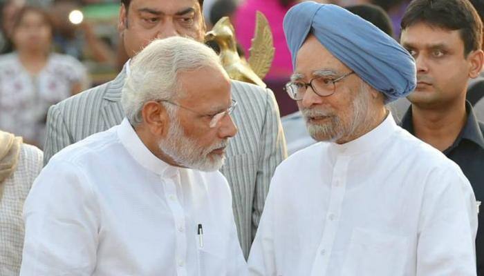Speak more often: Manmohan Singh asks PM Modi to follow his own advice to him