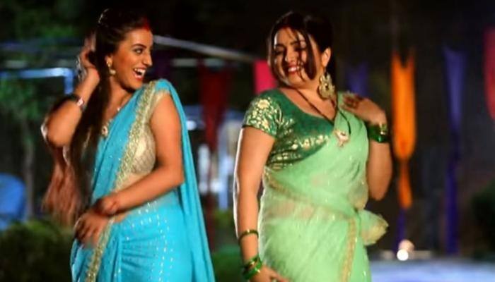 Bhojpuri sizzlers Amrapali Dubey-Akshara Singh display awesome dance moves  in this throwback Holi videoâ€”Watch | Bhojpuri News | Zee News