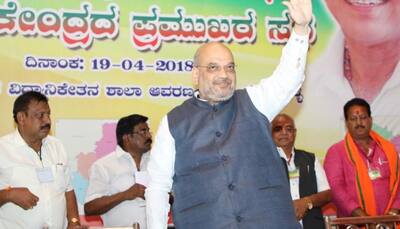 Karnataka polls: Sacrifice sleep to bring BJP to power, Amit Shah tells booth-level workers