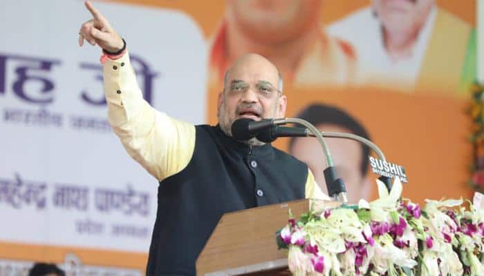 Amit Shah asks Congress to apologise for &#039;defaming Hindu religion&#039;