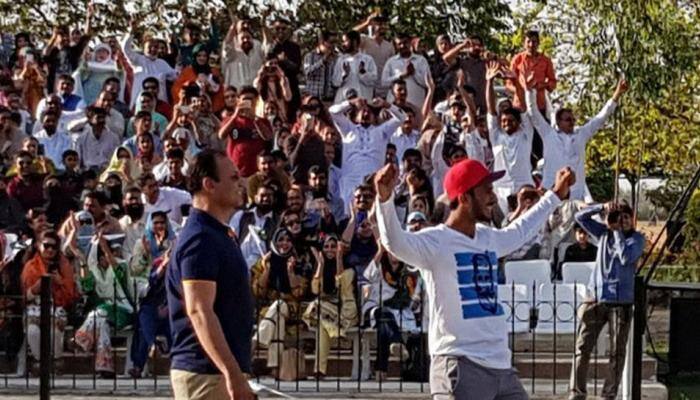 Watch: Did Pakistan cricketer Hassan Ali disrespect flag-lowering ceremony at Wagah Border?