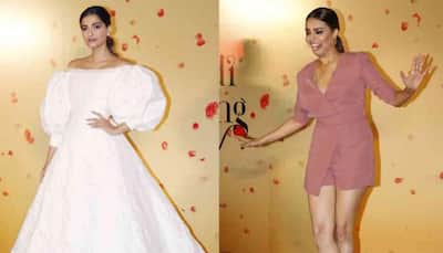 B-Town BFFs Sonam Kapoor, Swara Bhasker wear matching nude shoes —See pics