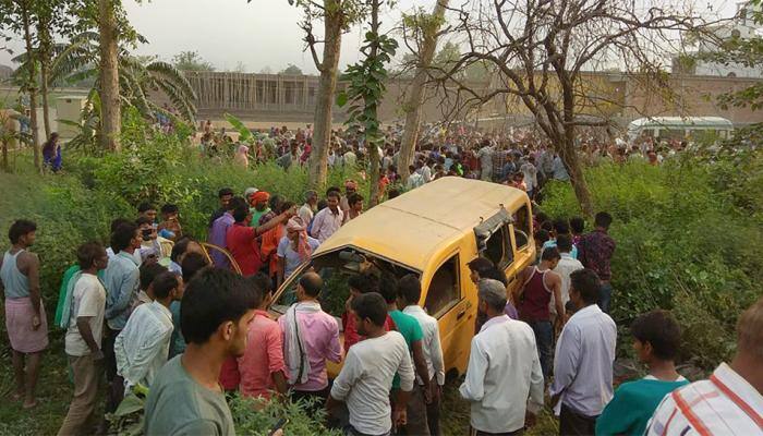 Kushinagar accident: Van driver had earphones on when collision with train took place killing 13 school children, says UP CM Adityanath