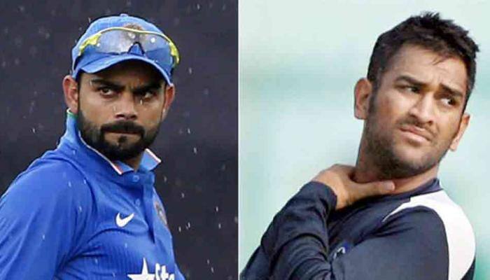Virat photo: Virat Kohli hugs MS Dhoni before the match, Twitter can't keep calm