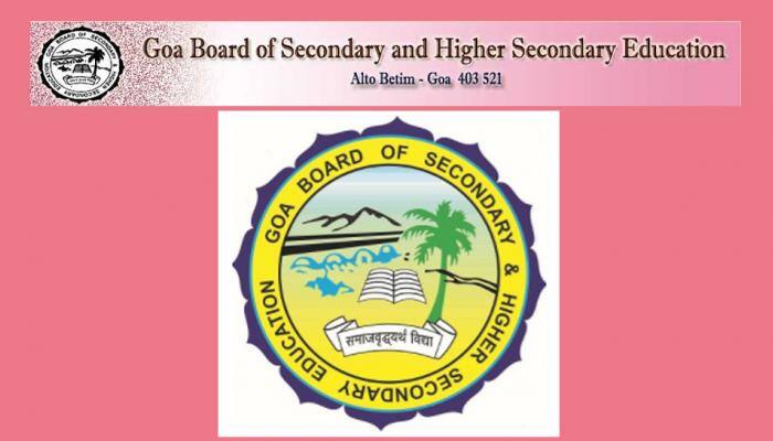 GBSHSE Goa board class 12th results 2018 and toppers list on gbshse.gov.in