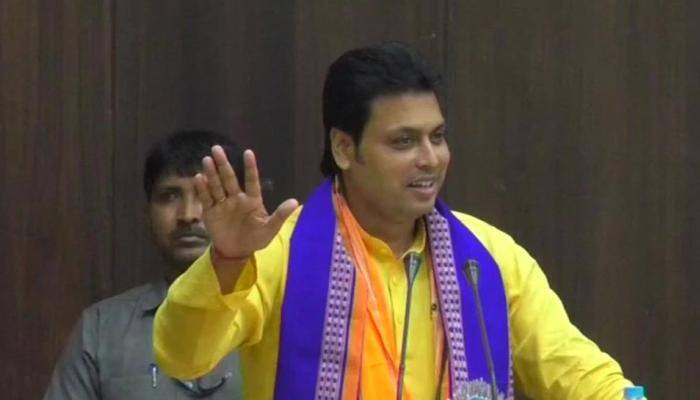 Don't run after political parties for job and waste your time: Tripura CM Biplab Deb