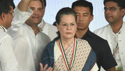   Sonia Gandhi urges people to unite under Rahul's leadership to defeat Modi government
