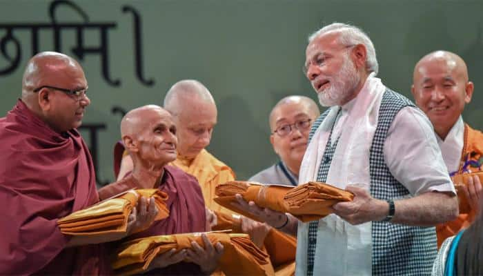 India has never been an aggressor, nor an encroacher, says PM Modi at Buddha Purnima event