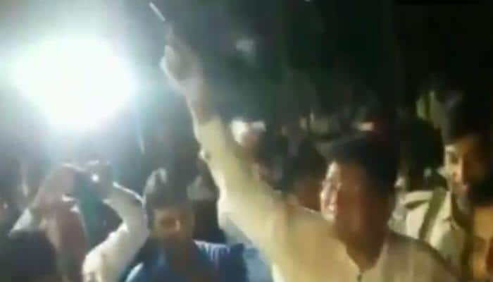 Watch: Bihar police officer fires several shots in the air to celebrate transfer to CBI