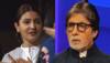 Amitabh Bachchan and Anushka Sharma's Twitter conversation is too cute to miss