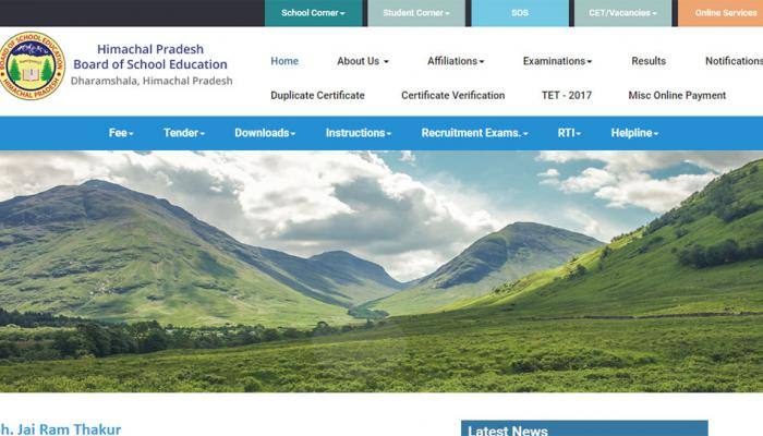 HPBOSE Class 10 Matric Results 2018 announced: Official websites to check results