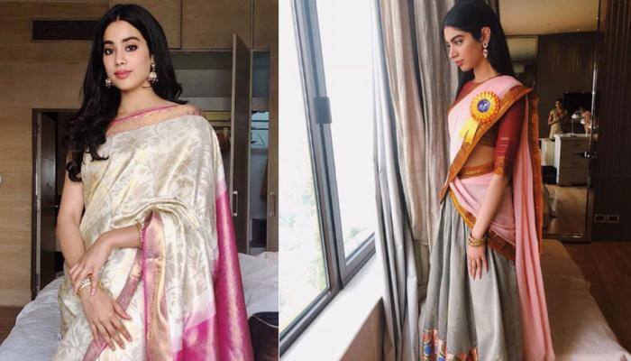 Janhvi and Khushi Kapoor's traditional look at National Film Awards grabs eyeballs—Watch video, pics