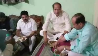 Dare anyone to prove the food was not cooked by villagers, UP minister Suresh Rana defends self