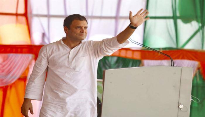 Karnataka Assembly elections: Rahul Gandhi &#039;reviews&#039; BJP manifesto, gives it 1 star