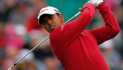 Anirban Lahiri disappoints; modest start for Tiger Woods at Wells Fargo