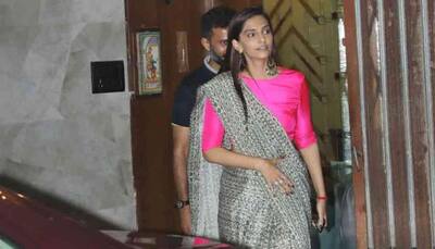 Bride-to-be Sonam Kapoor spotted with Anand Ahuja at Mumbai clinic — See photos