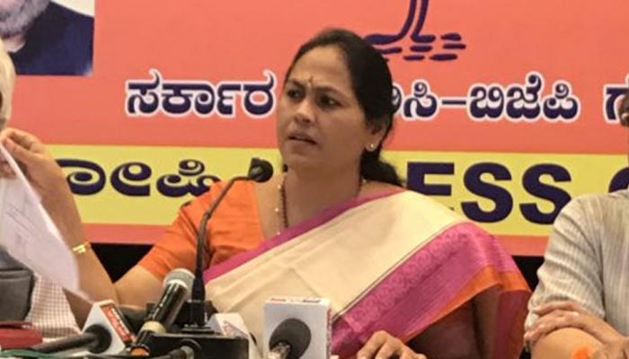 Mistake to have included living man's name in 'Hindu martyrs list', says BJP MP Shobha Karandlaje Mistake to have included living man's name in 'Hindu martyrs list', says BJP MP Shobha Karandlaje