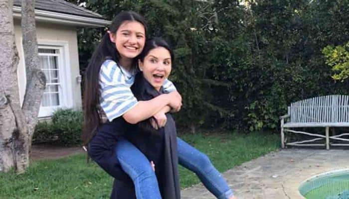 Sunny Leone introduces Rysa as 'mini' Karenjit Kaur, shares pic 