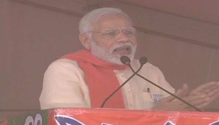Congress distorts history for votebank: PM Modi in Karnataka’s Chitradurga