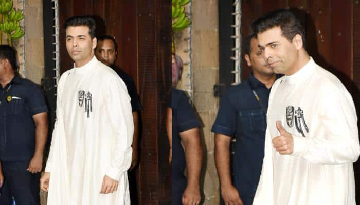 Karan Johar&#039;s look for Sonam Kapoor&#039;s Mehendi can give the royals a run for their money-See Pics