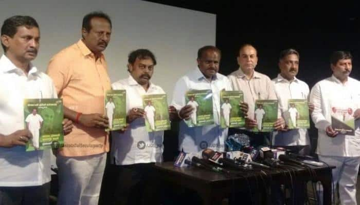 Karnataka polls: JD(S) releases manifesto, promises farm loan waiver, offers sops to women 