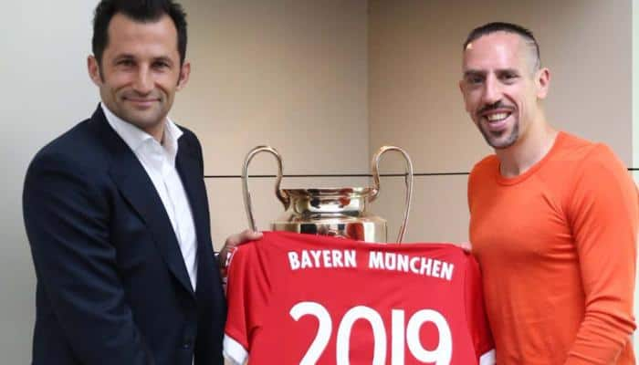 Franck Ribery signs Bayern Munich contract extension