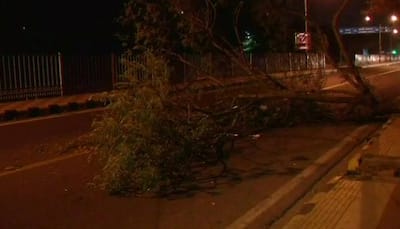 Thunderstorm warning today: Delhi, Noida, Gurugram schools shut, emergency services on alert