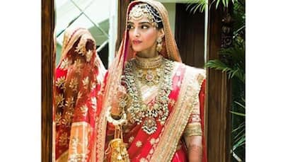 Sonam Kapoor looks stunning as a bride in red! Check pictures