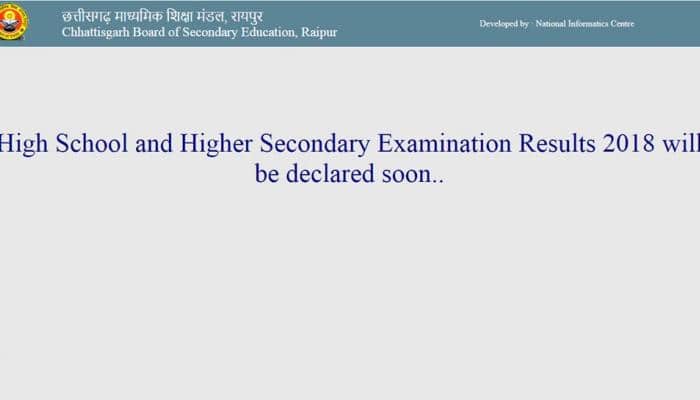 Chhattisgarh CGBSE Class 10 Results 2018, CGBSE Class 12 Results 2018 to be declared in a few minutes at cgbse.nic.in