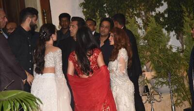 Sonam Kapoor wedding reception: Salman Khan, Katrina Kaif catch up like old pals — Watch video