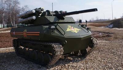 Russia tests its armed robot Uran-9 in Syria