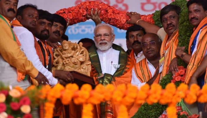 Karnataka polls: Narendra Modi attacks Rahul Gandhi over &#039;ready to be PM&#039; remark