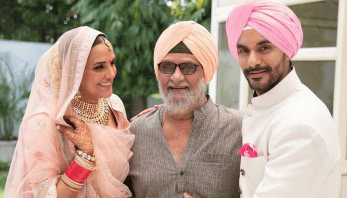 Bishan Singh Bedi&#039;s tweets on son Angad and Neha Dhupia&#039;s marriage will make you feel nostalgic