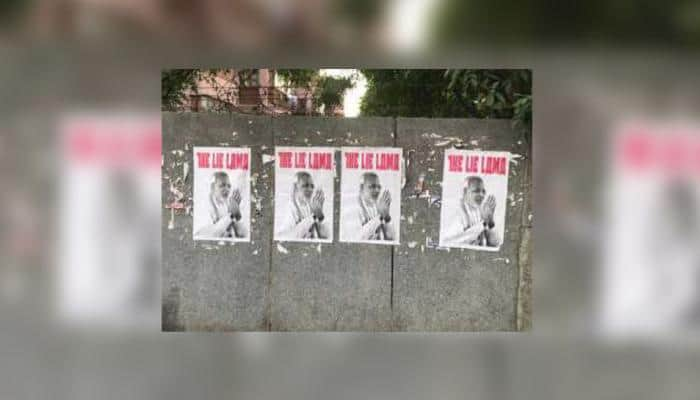 Posters calling PM Modi &#039;The Lie Lama&#039; pasted on Delhi walls, case registered