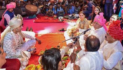Tej Pratap Yadav ties the knot with Aishwarya Rai
