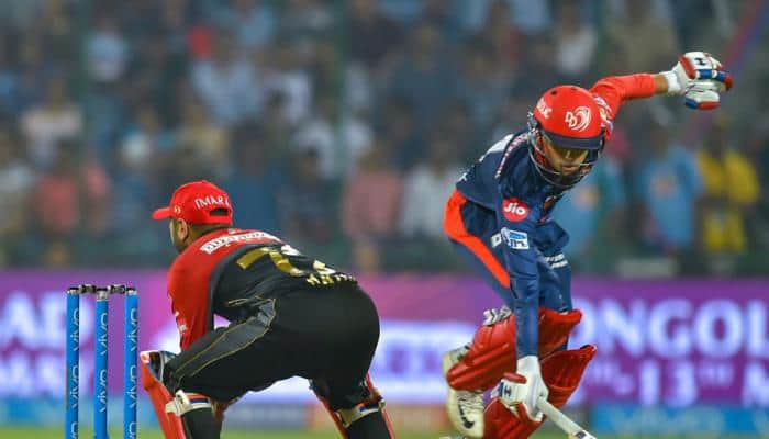 Youngest-IPL-fifty-scorer tag just eludes Delhi&#039;s Abhishek Sharma 