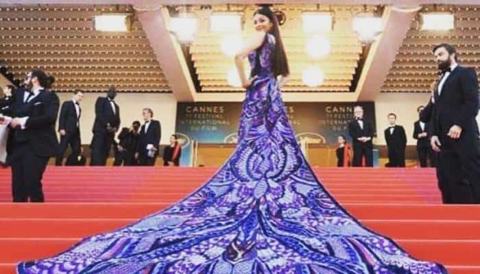 Aishwarya Rai steps out in butterfly gown at Cannes Film Festival