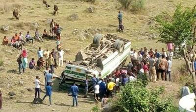 Bus rolls down hill in Himachal Pradesh, at least seven killed