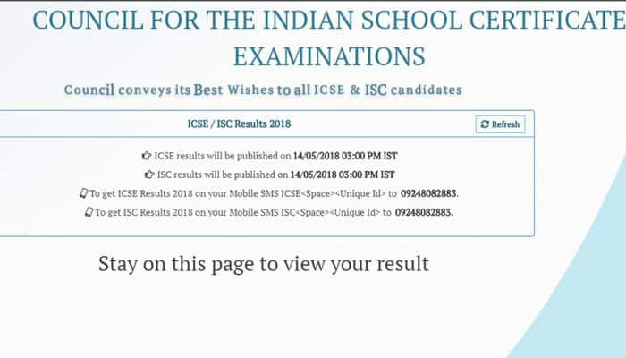 2018 Icse Result 2018 Isc Result Cisce Result 2018 Cisce Org Class 10 Results Class 10 Results 2018 Class 12 Results Class 12 Results 2018 Council For Indian School Certificate Examination Exam Results