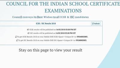CISCE Results 2018 at cisce.org shortly: Wait to end soon for ICSE Class 10 results 2018, ISC Class 12 results 2018