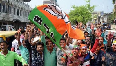 Karnataka election results: BJP crosses half-way mark in Karnataka, Congress concedes defeat