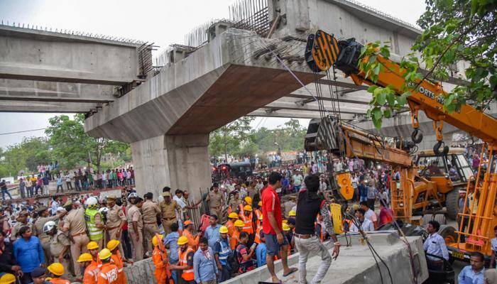Varanasi flyover collapse kills at least 15, authorities ascertain cause of mishap
