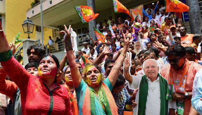 BJP exploring all options to form government in Karnataka, calls JDS &#039;A team&#039; of Congress