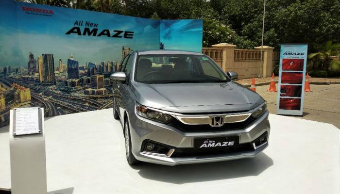 Honda launches all-new Amaze at introductory price of Rs 5.59 lakh