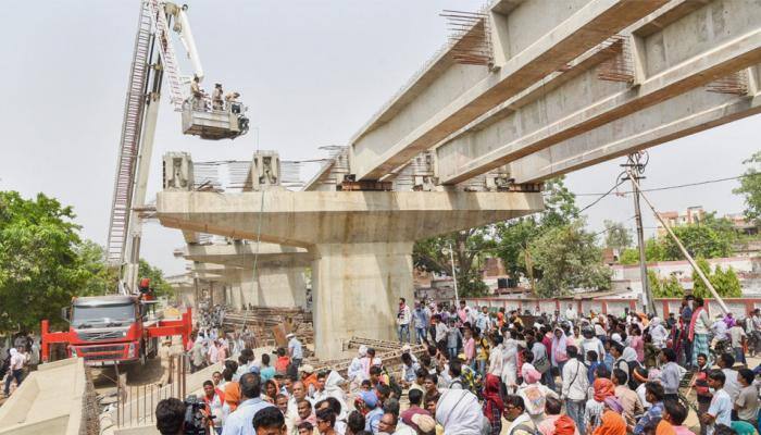 Varanasi flyover collapse: All employees of UP setu nigam to donate one-day salary for victims