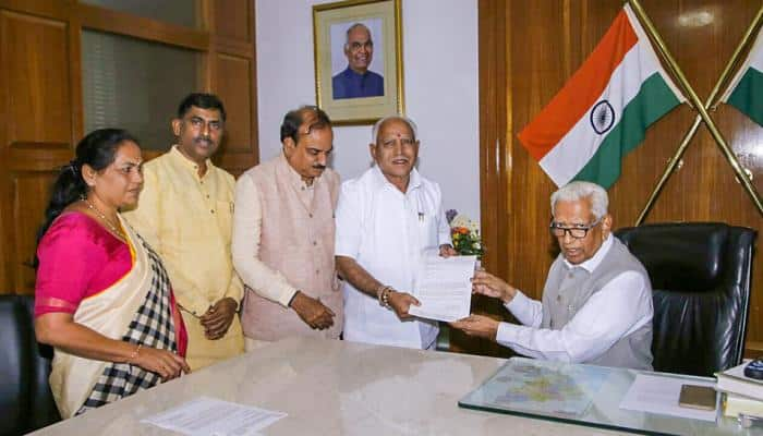 BJP Karnataka announces Yeddyurappa&#039;s swearing-in ceremony, then deletes tweet: Report