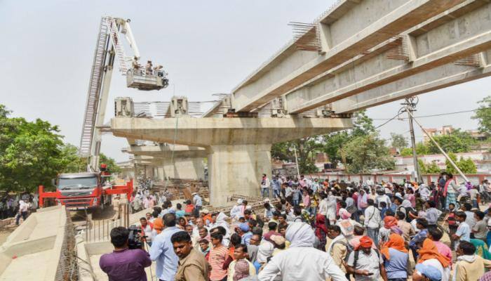 Varanasi flyover collapse: UP Setu Nigam&#039;s top officials could face severe action