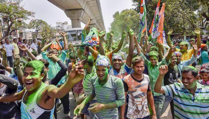 West Bengal panchayat polls: Trinamool Congress headed for massive victory; BJP main rival 