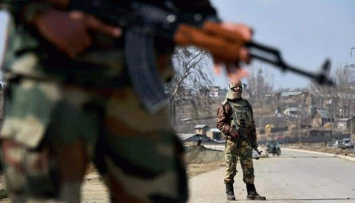 Hizbul Mujahideen releases photo of service weapons looted from J&amp;K Police in Srinagar